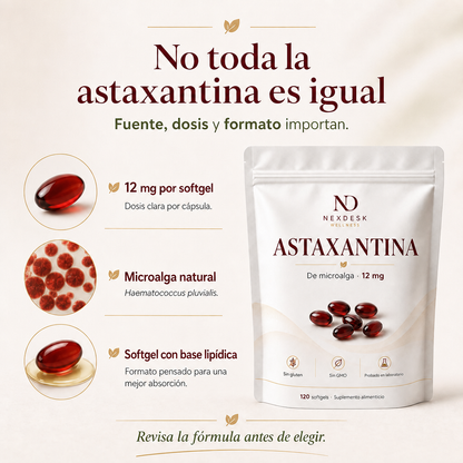 Aurea Astaxantina 12mg
