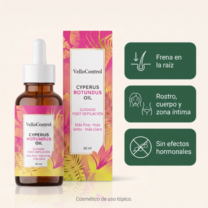 VelloControl™  Aceite Reductor de Vello