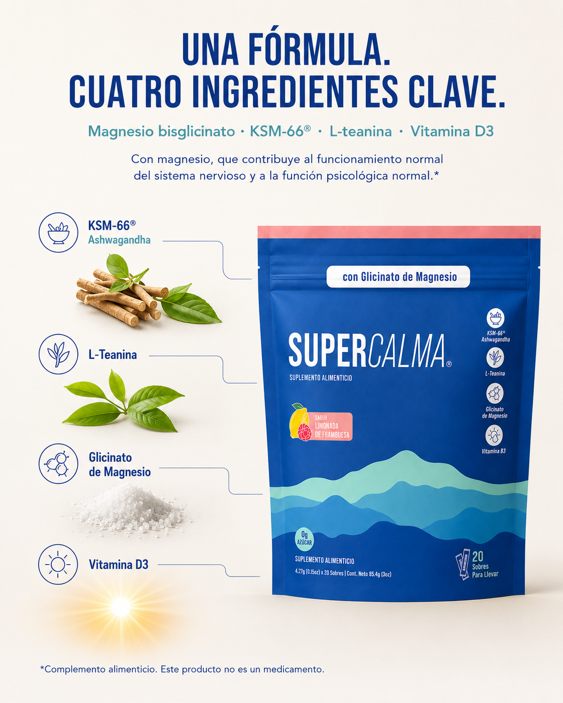 SERELMA Calmé — Calma Nocturna y Claridad Mental