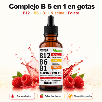Complejo B 5 en 1 en Gotas