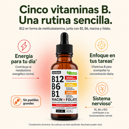 Complejo B 5 en 1 en Gotas
