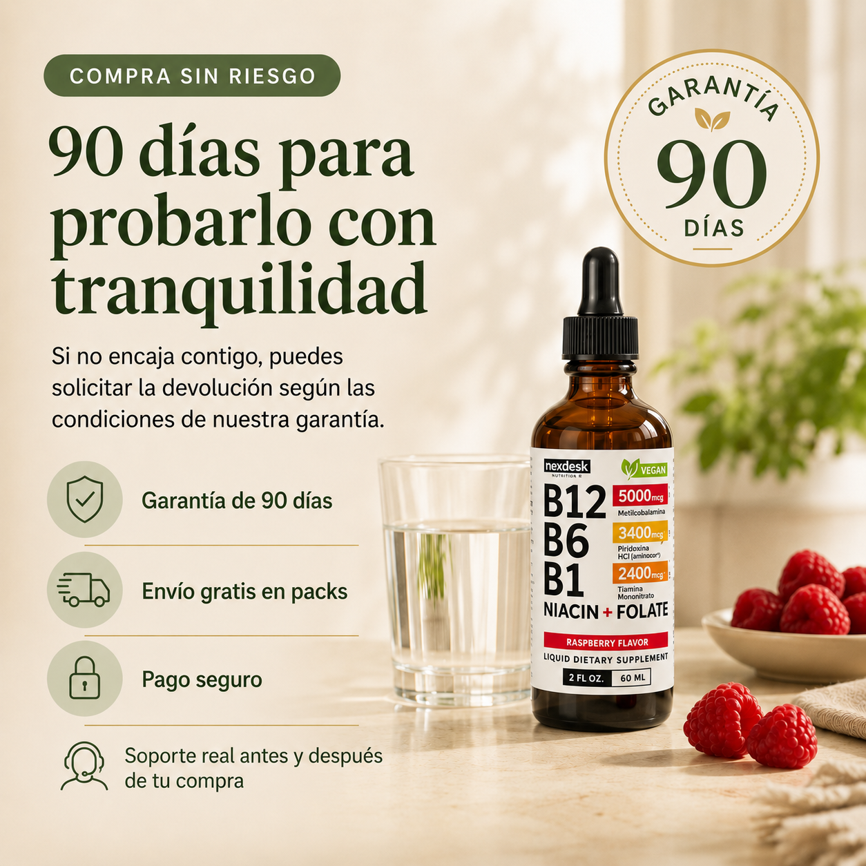 Complejo B 5 en 1 en Gotas