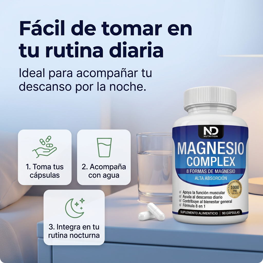 Magnesio Complex 8 en 1