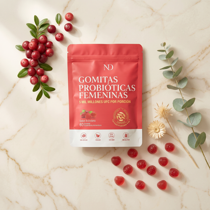 Florea — Probiótico Femenino con Cranberry