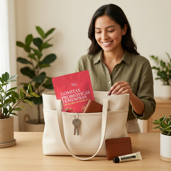 Customer holding product